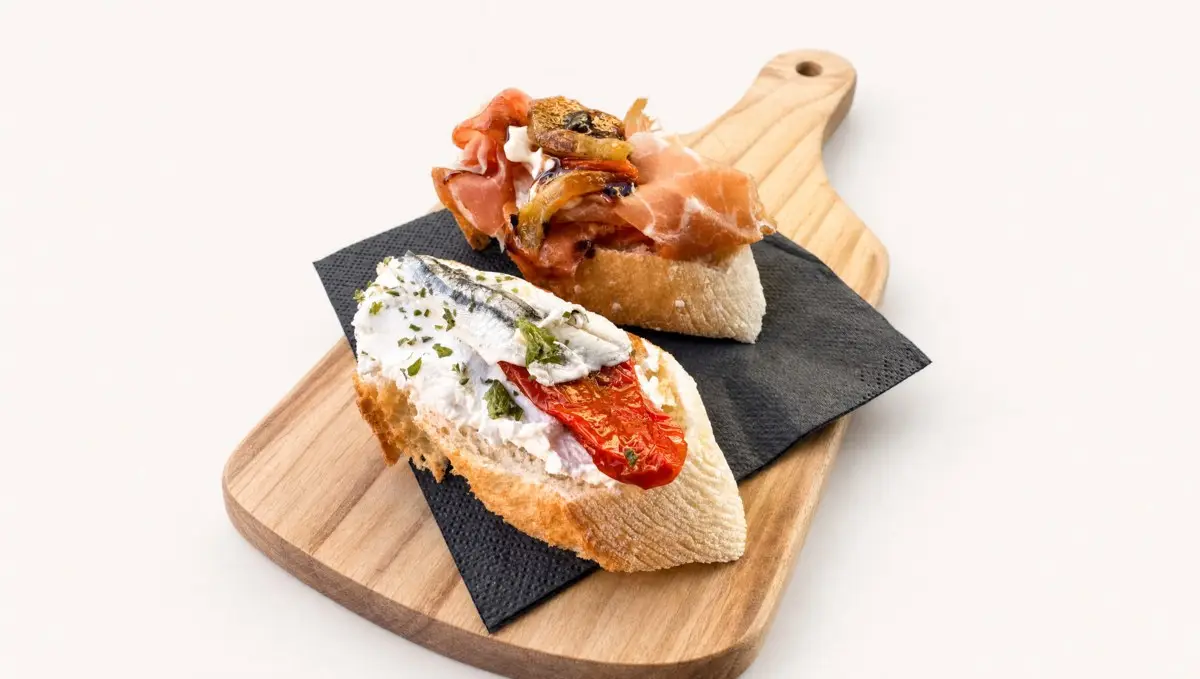 Cicchetti salati dalla carta aperitivo di Hortus