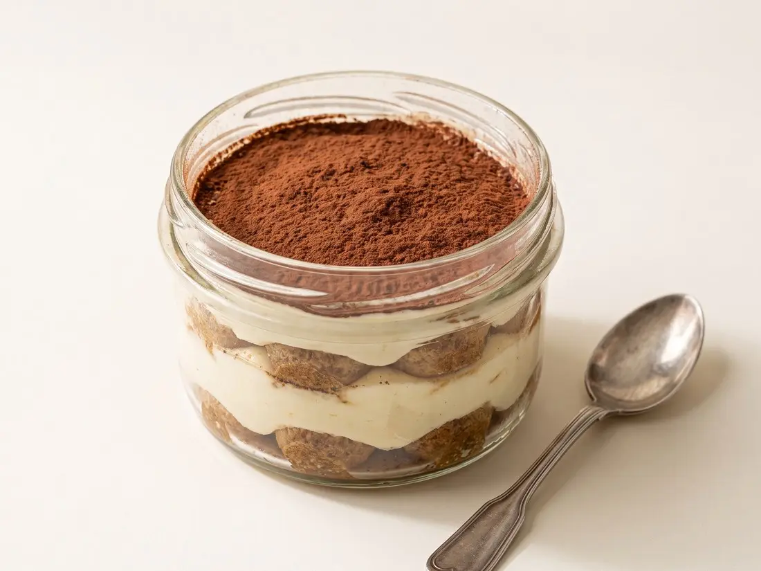 Tiramisù artigianale in vaso
